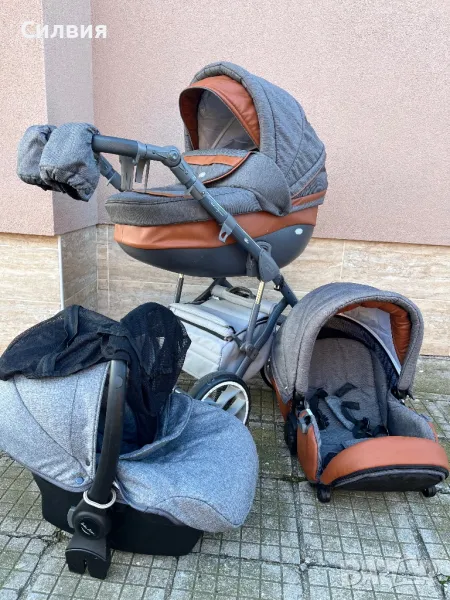 Количка 3 в 1 Baby Merc Faster style 3, снимка 1