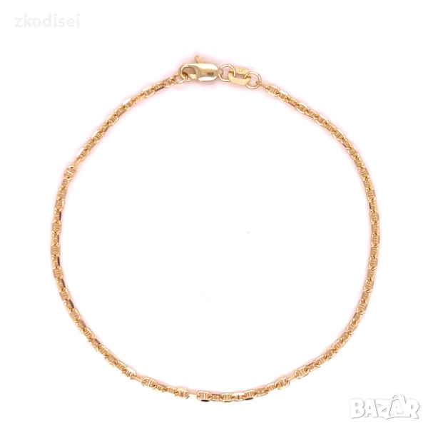 Златна дамска гривна 1,79гр. 18,5см. 14кр. проба:585 модел:33663-2, снимка 1