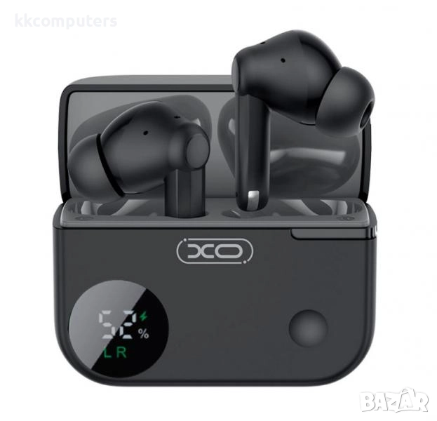 Bluetooth Handsfree Wireless XO-G34 DUAL MIC / ANC + ENC /Черен/ Баркод : 2404148, снимка 1