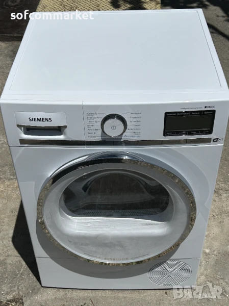 Сушилня Siemens iQ800 с термопомпа и Wi-Fi | 9 кг, снимка 1