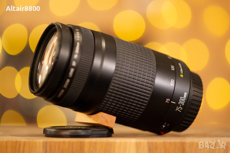 Canon 75-300mm f/4-5.6 II EF обектив Канон #2/3, снимка 1