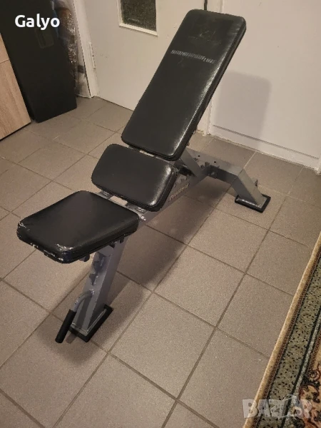 Barbarian line професионална двустранно повдигаща се фитнес пейка, снимка 1