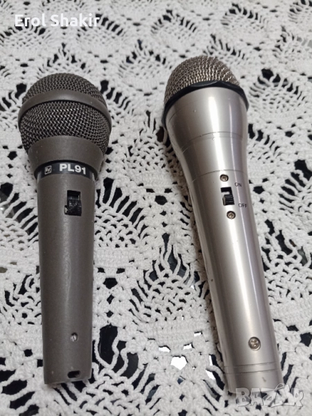 Микрофони Elektro-Voise LP91 и PL95, снимка 1