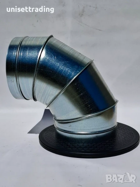 Коляно за аспирация ф250 поцинковано , снимка 1