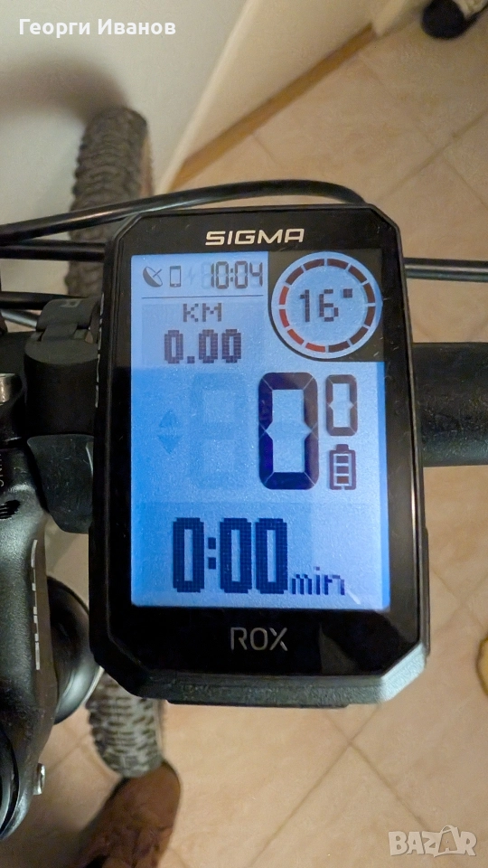 GPS Велокомпютър Sigma ROX 4.0 ENDURANCE, снимка 1