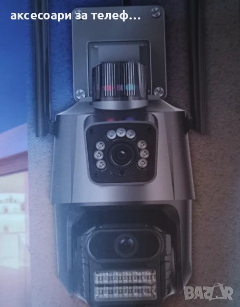 Wi fi Двойна IP камера за Видеонаблюдение , снимка 1