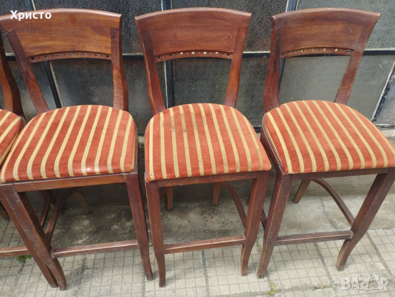 Високи столове за бар, снимка 1