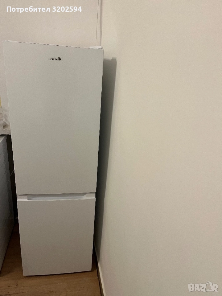 Продавам чисто нов хладилник с долен фризер  ХЛАДИЛНИК С ФРИЗЕР ARIELLI ARD-220RNE, снимка 1