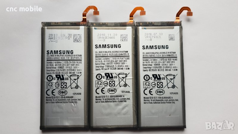 Батерия Samsung EB-BJ800ABE - Samsung Galaxy A6 2018 - Samsung Galaxy J6 2018, снимка 1