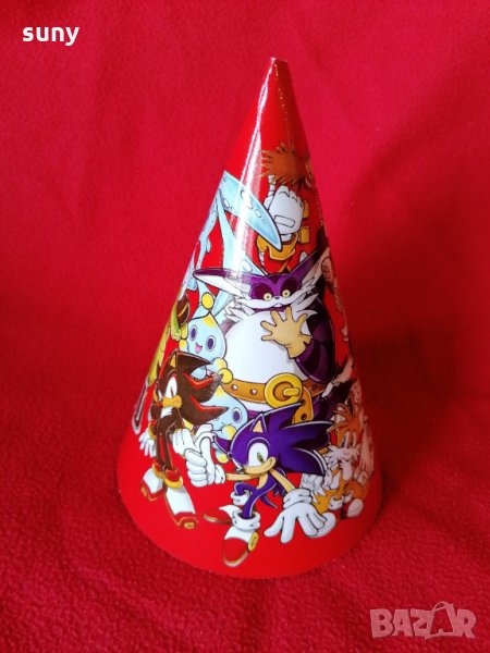 Парти шапки Соник, снимка 1