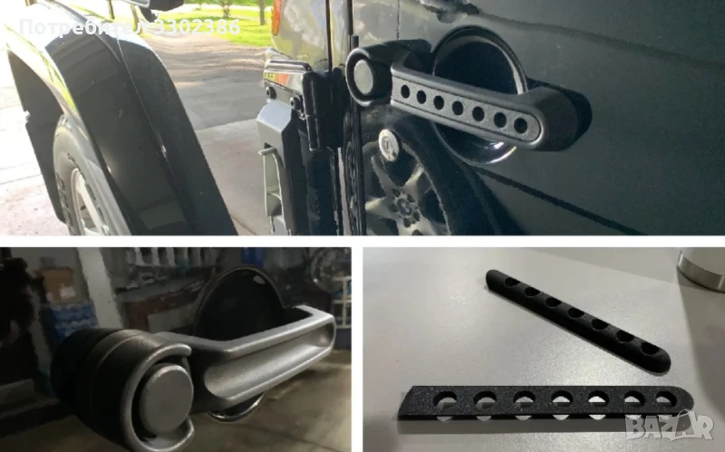 Допълнение на дръжки за JEEP wrangler liberty и др., снимка 1