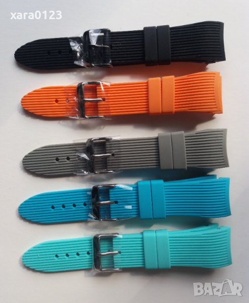 Силиконови каишки 24мм , снимка 1