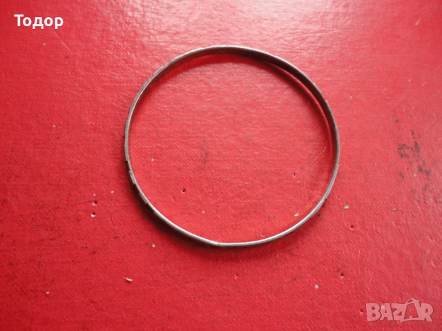 Страхотна твърда сребърна гривна 2, снимка 2 - Гривни - 53323284