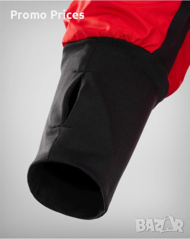 Promo яке H8S тип ветровка в червено и черно Стоичков М, снимка 2 - Спортни дрехи, екипи - 53496708