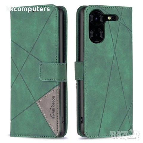 TECNO Pova 5 Pro 5G BINFEN COLOR Magnetic Wallet Калъф и Протектор, снимка 6 - Калъфи, кейсове - 50939139