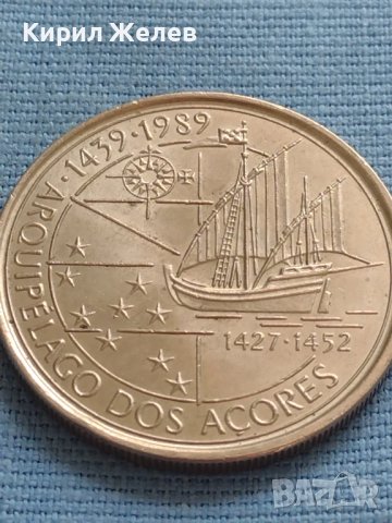 Монета Португалия КОРАБИ ARQUIPELAGO DOS ACORES за КОЛЕКЦИОНЕРИ 34327, снимка 7 - Нумизматика и бонистика - 42697081