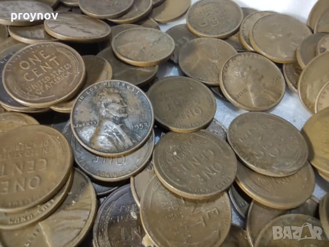 1 килиграм Американски монети от 1 цент, снимка 2 - Нумизматика и бонистика - 52087003