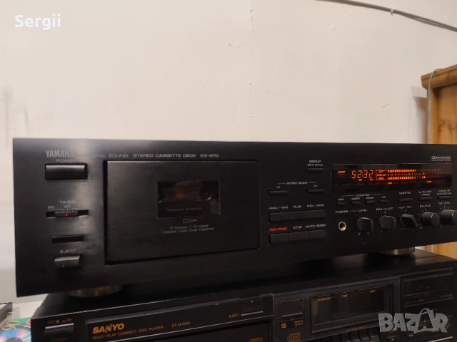 3 глав дек Yamaha KX-670 