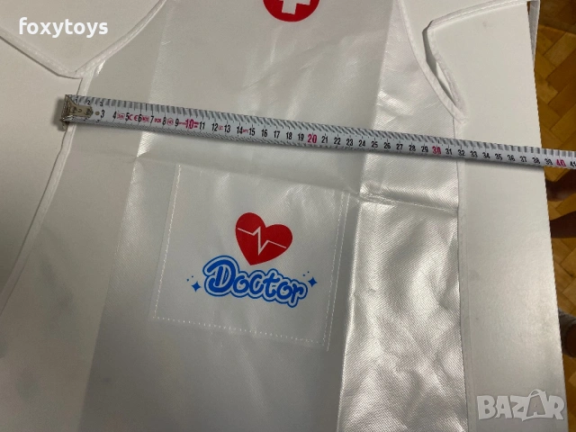 Докторски комплект с престилка - розов, снимка 16 - Други - 53478233