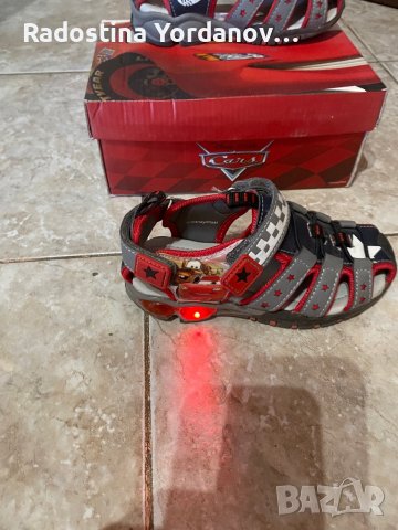 Детски обувки Cars (светещи ), снимка 3 - Детски обувки - 41806230