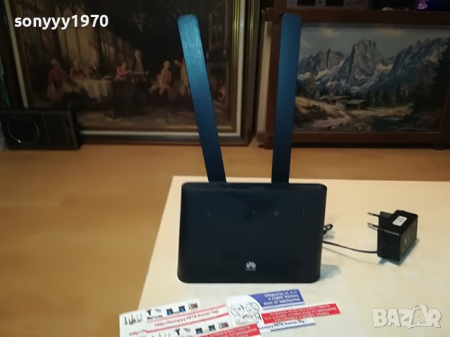 4g mtel router-за сим карта с 2 антени 0205230844, снимка 3 - Рутери - 40553334