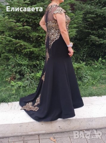 Дамска черна рокля 