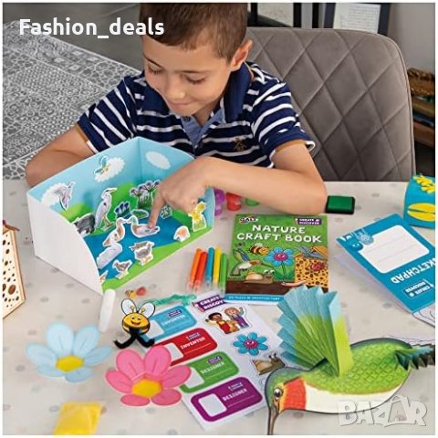 Нов комплект Природни занаяти за деца над 5 години/Образователна игра, снимка 5 - Образователни игри - 41404528