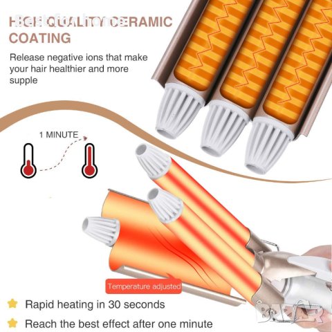 Dee Banna ретро маша за коса, снимка 5 - Маши за коса - 41641740