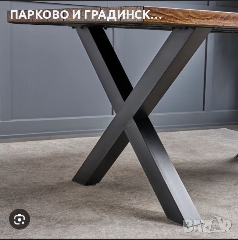 Метални крака за маси, снимка 2 - Маси - 52997543