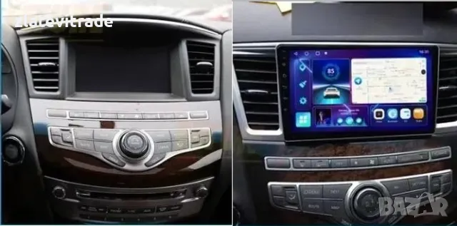 INFINITI QX60 2014/2020 9'' андроид навигация, 9852!-ZHIL, снимка 4 - Навигация за кола - 47769699