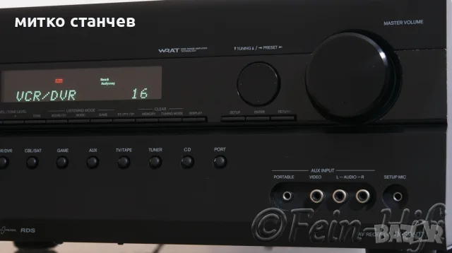 Продава се 7.1 канален ресийвър на ONKYO TX-SR 607 за 170EU., снимка 3 - Ресийвъри, усилватели, смесителни пултове - 56129663