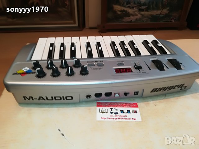 m-audio oxygen 8 внос germany 3108211830, снимка 9 - Синтезатори - 33976034