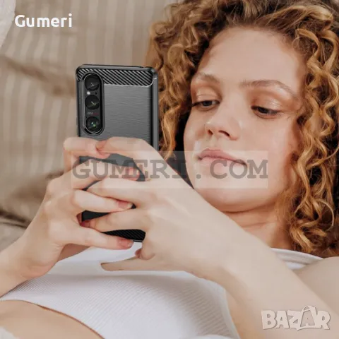 Гръб "Карбон Шарк" за Sony Xperia 1 VI, снимка 9 - Калъфи, кейсове - 48433746