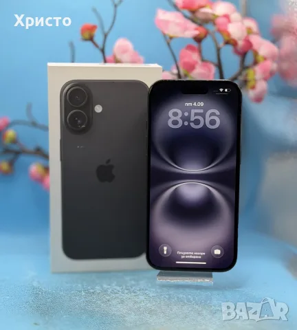 Apple iPhone 16, 128GB, 5G, Black, снимка 5 - Apple iPhone - 55957105