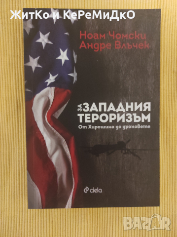 Ноам Чомски и Андре Влъчек - За западния тероризъм. От Хирошима до дроновете., снимка 1 - Художествена литература - 44746152