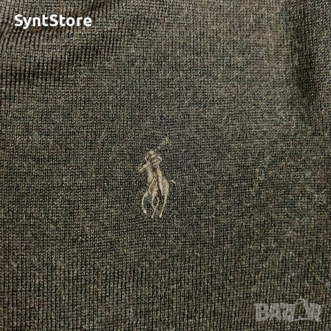 Пуловер Polo Ralph Lauren | Размер M | Кафяв, снимка 11 - Пуловери - 53610949