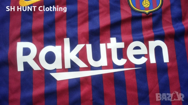 NIKE FC BARCELONA Kids Football T-Shirt Размер 13-15 г / 158-170 см детска футболна тениска 6-66, снимка 12 - Детски тениски и потници - 53126633