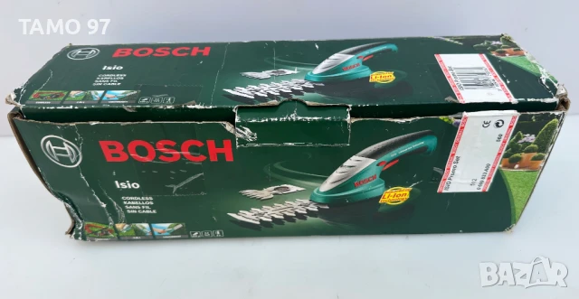 Bosch isio 3,6V - Акумулаторна ножица за трева и храсти, снимка 7 - Градинска техника - 51253521