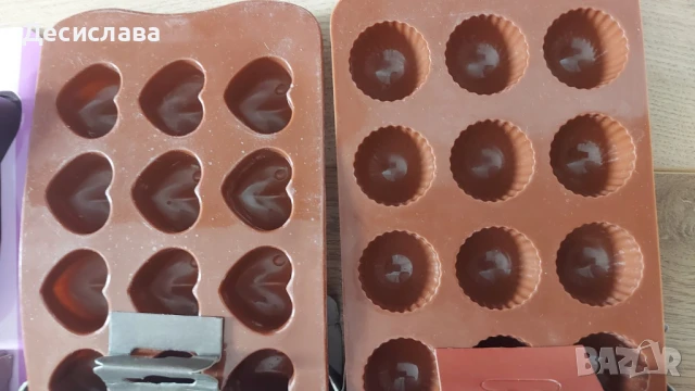 Силиконови форми молдове за бонбони, снимка 4 - Форми - 51402862