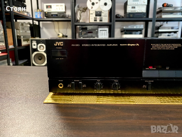 Транзисторен усилвател JVC, снимка 2 - Ресийвъри, усилватели, смесителни пултове - 51997475