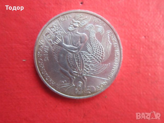 5 Марки марка 1976 Сребърна монета Германия , снимка 3 - Колекции - 35760692
