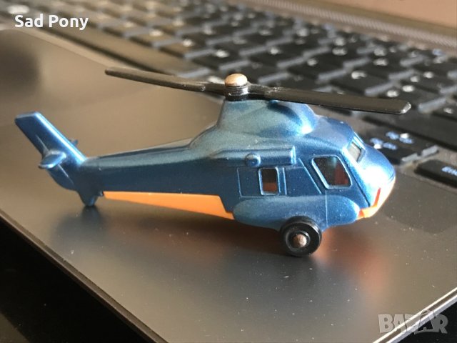 Matchbox No75 Helicopter Seasprite Made in Bulgaria 1976 играчка, снимка 2 - Колекции - 44176799