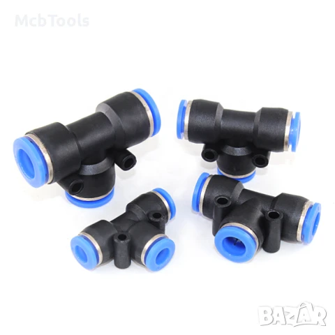 Комплект бързи връзки "Т" метални и пластмасови - 4бр., снимка 2 - Други инструменти - 51174874