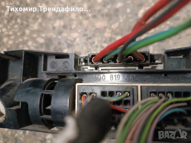 SKODA Fabia heating control 6Q0819445, климатик панел шкода фабия 6Q0 819 445, снимка 3 - Части - 51317875