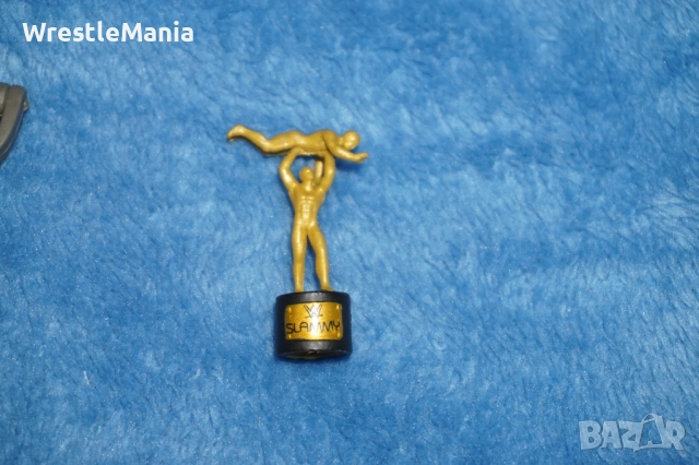 WWE Аксесоари за Кеч Фигури Малки Титли/Дрехи/Пътнически Куфар/Маса/Часовник/Щанга/Тръба, снимка 17 - Колекции - 51855596