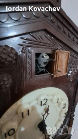часовник с кукувичка, снимка 5 - Стенни часовници - 53772274