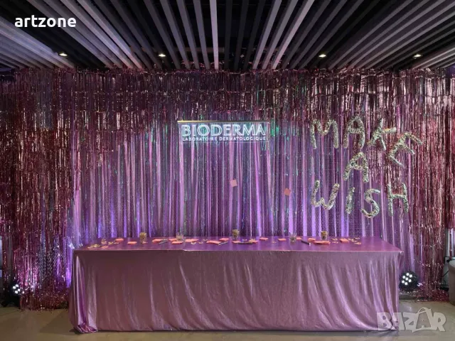 Светещо лого за парти, събитие, сватба, снимка 1