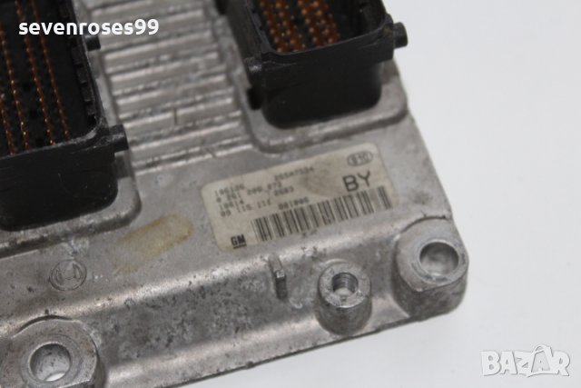 Компютър ДВГ Opel Corsa C, Agila Z10XE GM09115111 Bosch 0261206072, снимка 2 - Части - 39437334