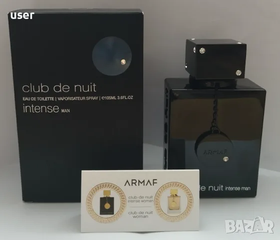 100% Оригинален чисто-нов в кутия Armaf Club De Nuit Man Intense EDP x 100 ml. 