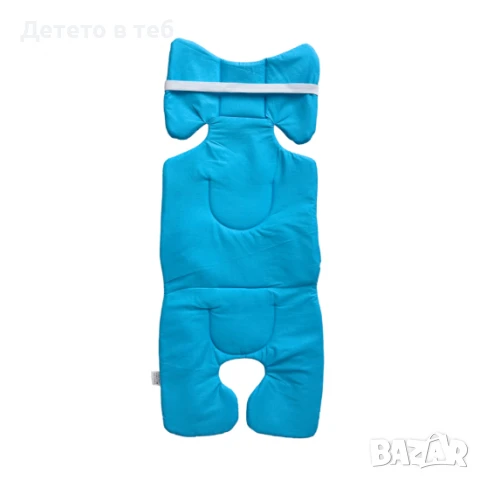 Постелка за количка супер тюркоаз, снимка 1